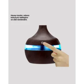 7 Renk Led Işıklı Ultrasonik Aroma Difüzör 300 Ml