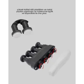 Ergonomik Parmak Egzersiz Aleti El Ve Bilek Güçlendirici