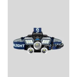 Outdoor ve Gece Balıkçılığı İçin LED Kafa Lambası – USB Şarjlı, 60° Ayarlanabilir Far