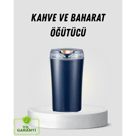 Kahve Ve Baharat Öğütücü Otomatik Mekanizmalı Dayanıklı Çelik