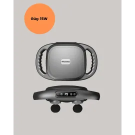 Fonksiyonlu Şarjlı Masaj Aleti 6 Başlık 2000 Mah Ergonomik Gövde