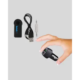 Bluetooth Aux Çevirici Ve Pd Destekli Araç Şarj Cihazı 2’Li Set