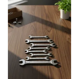 Kombine Açık Ağız Anahtar Seti 8 Parça Çok Amaçlı Kullanım