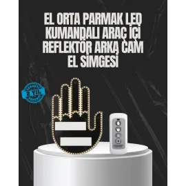 Uzaktan Kumandalı Led El Park Uyarı Cihazı 2025 Model A Kalite