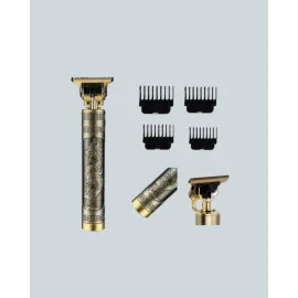 Şarjlı Titanyum Bıçaklı Saç Ve Sakal Kesme Makinesi