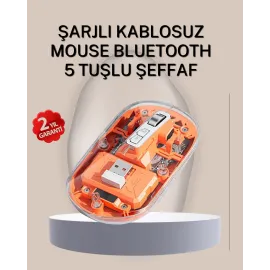 Çift Modlu Fare – Usb Alıcılı Ve Bluetooth Bağlantılı