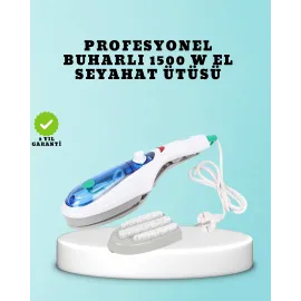 1500W Güçlü Buharlı Ütü | Yanık Riski Olmadan Hızlı Ütüleme