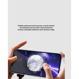 Mobil Oyun Telefon Soğutucusu Yarı İletken Hızlı Soğutmalı Ve Sessiz Fanlı