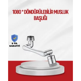 1080° Çok Yönlü Musluk Aparatı Püskürtme ve Köpük Akışlı