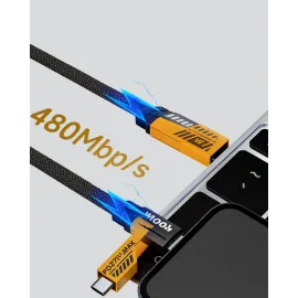 Akıllı Telefon Tablet Laptop Uyumlu 65W Güçlü Veri Kablosu