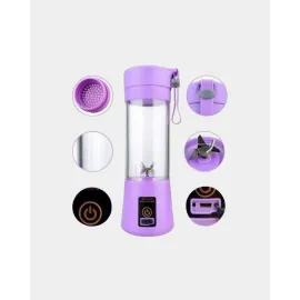 Şarjlı 380ml Portatif Smoothie Blender USB Mini Shake Yapıcı