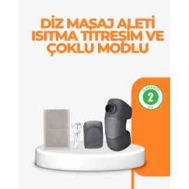 Ntc Isı Kontrollü Diz Masaj Aleti Titreşim Ve Isı Terapisi