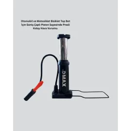 Manuel Ayak Pompası Extra Güçlü Lastik Şişirme Pompası