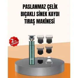 USB Hızlı Şarjlı 3 Saat Kullanımlı Saç Kesme Makinesi