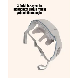 PU Deri Taşınabilir Masaj Aleti | Çok Bölgeli Kullanım