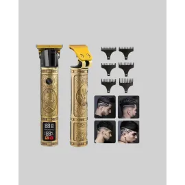 Lcd Ekranlı Şarjlı Tıraş Makinesi Erkek Saç Sakal Kesme