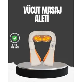 4D Yoğurma Teknolojili Masaj Cihazı-Boyun Omuz Için Uygun