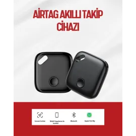 Ios & Android Uyumlu Smart Tag | Uzun Pil Ömrü | Bul Uygulaması Ile Entegre Akıllı Takip Cihazı