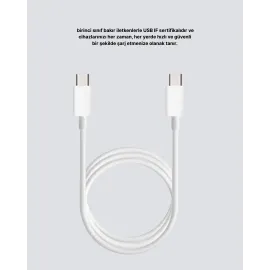 Yüksek Hızlı 30W 5.0A Type-C Kablo Şarj