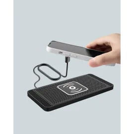 Araç İçi Kablosuz Şarj Pedi – Manyetik Güçlü Tutuş, Hızlı Şarj Özelliği