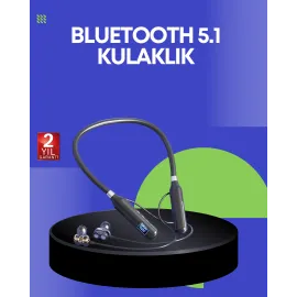 Ergonomik Tasarımlı IPX4 Suya Dayanıklı Bluetooth Kulaklık
