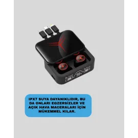 Bluetooth 5.3 Kablosuz Kulaklık – Dokunmatik Kontrol Ve Ipx6 Su Geçirmezlik