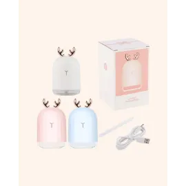 Usb Şarjlı Mini Usb Nemlendirici Led Işıklı Masaüstü Cihaz