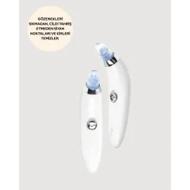 Vakum Teknolojili Siyah Nokta Temizleyici Cihaz – 4 Farklı Başlık ve Derinlemesine Gözenek Temizliği