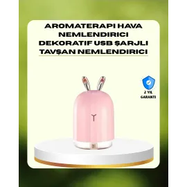 200 Ml Ultrasonik Aroma Difüzör Ve Hava Nemlendirici Gece Lambalı