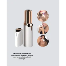 Kadınlar İçin Yüz Ve Kaş Epilatörü – Hassas Cilt Dostu, Pil Ile Çalışan, Taşınabilir Ve Şık Tasarım