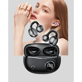 Ergonomik Açık Kulak Bluetooth Kulaklık – Hafif, Şık ve Düşük Gecikmeli Ses Deneyimi