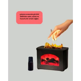 Usb Güçlü Ultrasonik Hava Nemlendirici Sessiz Çalışan 270 Ml Difüzör