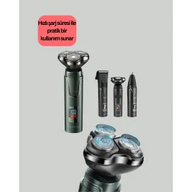 Hassas Bölgeler İçin Çok Fonksiyonlu Tıraş Makinesi