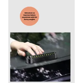 Fosforlu Işıltı Ile Araç İçi Telefon Numaratörü – Güvenli Parkın Anahtarı