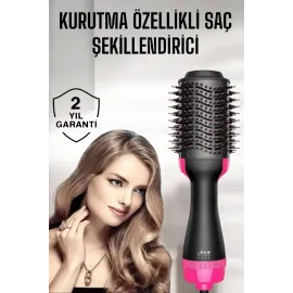 1200 Watt Gücünde, Negatif İyon Teknolojili, 3 Isı Kademeli Fön Tarağı