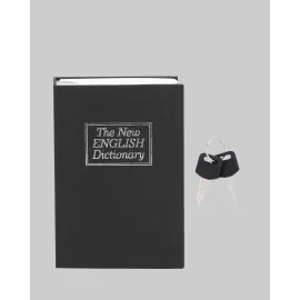 Gizli Kitap Kasa – Metal Gövdeli, Anahtarlı