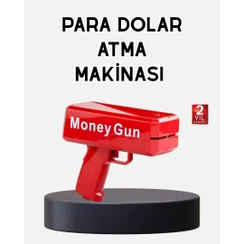 ABS Malzemeli Para Saçma Tabancası Etkinlik ve Parti Kullanımına Uygun