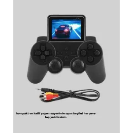 S10 Retro Oyun Konsolu Taşınabilir 2.8 İnç Ekran Ergonomik Nostalji
