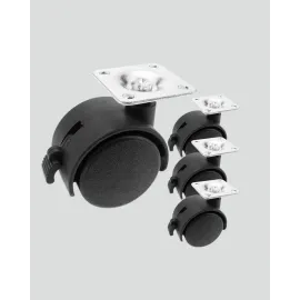 Sehpa ve Restoran Arabası İçin Kilitli Ayak 4’lü