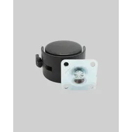 Sessiz Dönen Kilitli Mobilya Tekerleği 4 cm