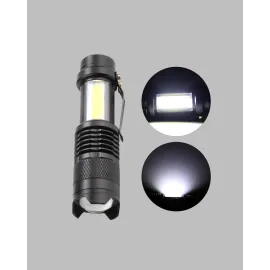 Şarjlı Mini Led El Feneri 2000 Lümen Su Geçirmez