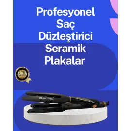 Kadın Saç Düzleştirici Seyahat Dostu 5 Kademeli Isı Kontrolü