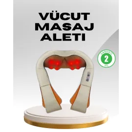 Ovmalı Kas Gevşetici Masaj Cihazı – Boyun, Omuz ve Sırt İçin Derin Etki