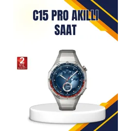 Gümüş Akıllı Saat 46Mm Kasa