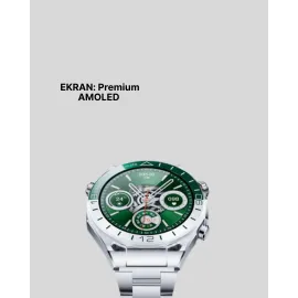 Akıllı Saat Amoled Ekranlı Harita Gösterimli Sağlık Ve Spor Takipli