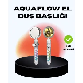 Döner Pervaneli El Duşu Başlığı – Su Tasarruflu, Basınç Artırıcı, Yağmur Etkili