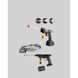 21V Akülü Basınçlı Yıkama Makinesi Çift Akülü ve Hızlı Şarj Özellikli