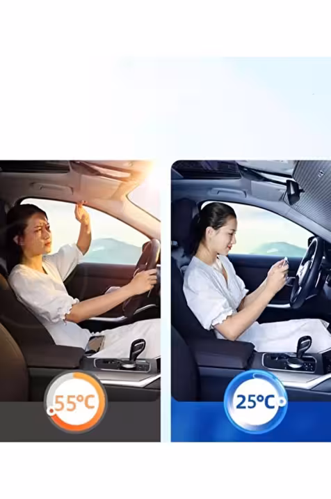 Oto Ön Cam Güneş Koruma Uv Önleyici Katlanabilir Fiat Egea Toyota Corolla Dacia Duster Hyundai I20